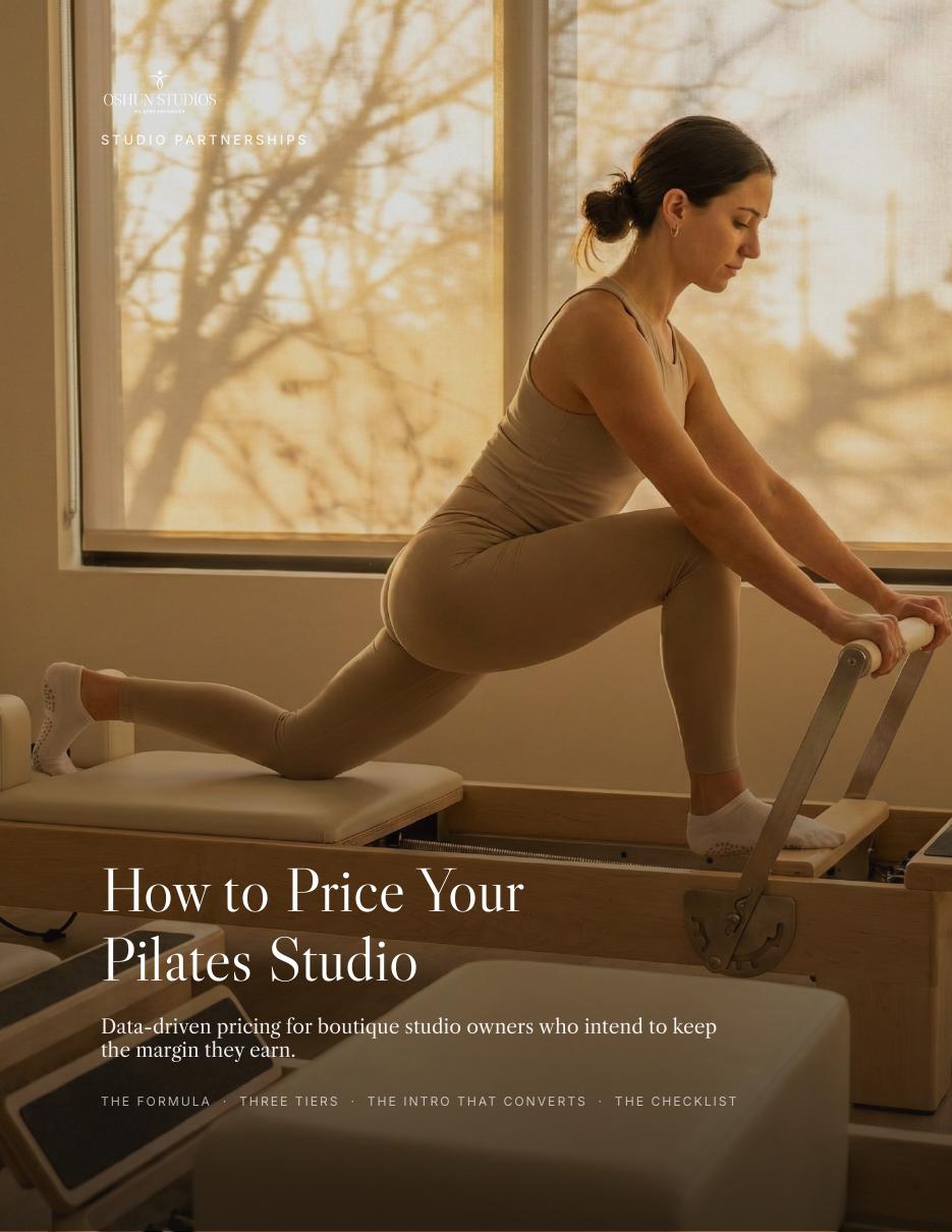 How to Price Your Pilates Studio