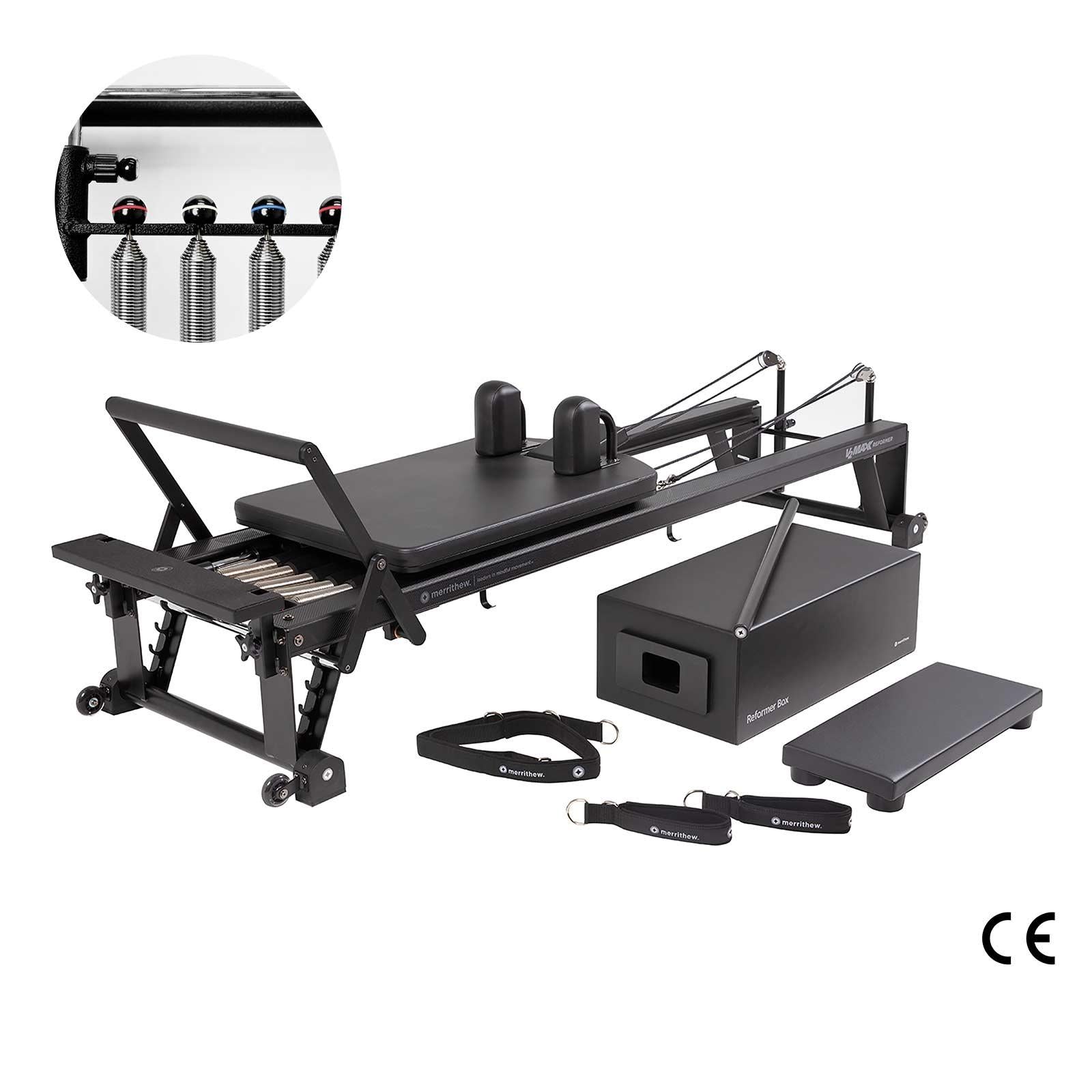 Merrithew V2 Max™ Reformer Bundle (Jet Black)